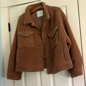 Brown Sherpa Jacket